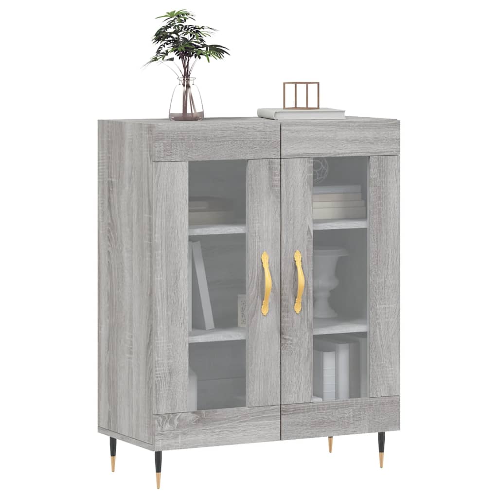 Buffet 69,5x34x90 cm en bois travaillé