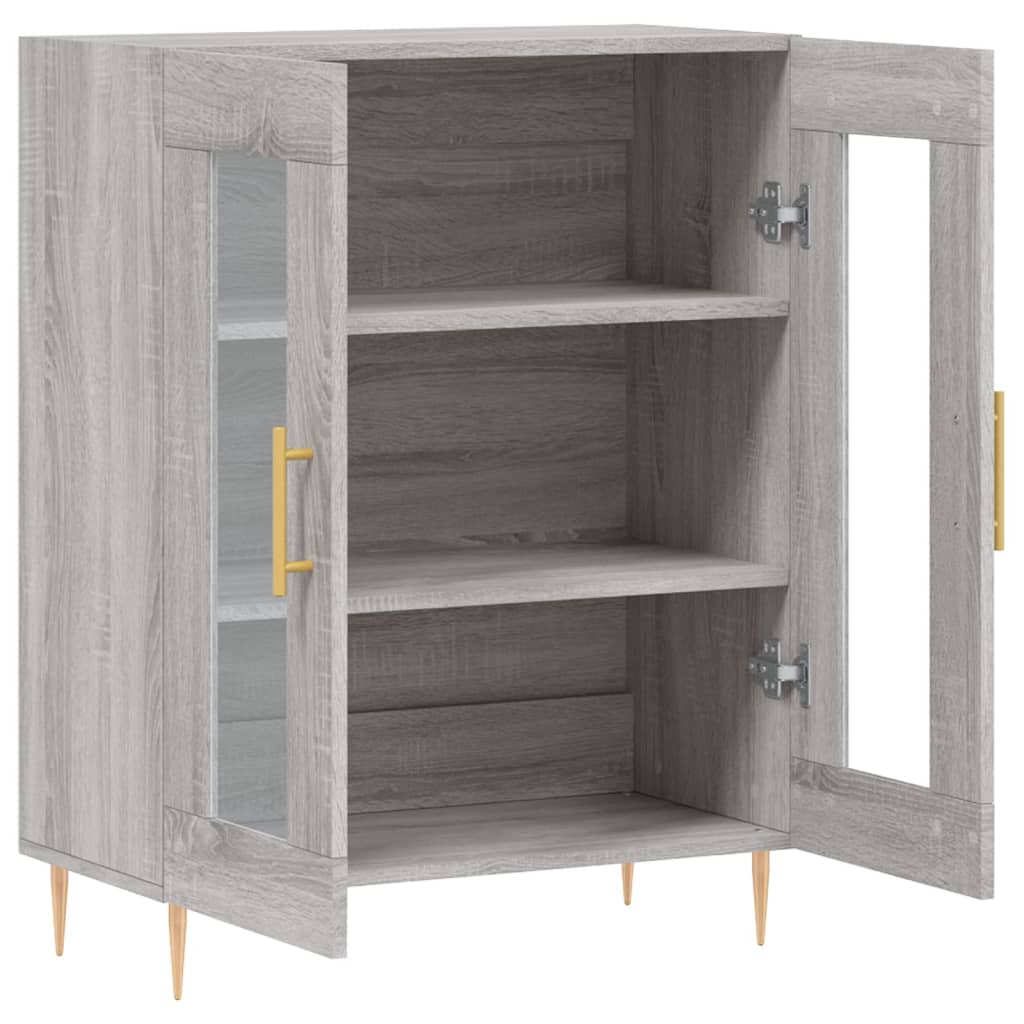 Dressoir 69,5x34x90 cm bewerkt hout