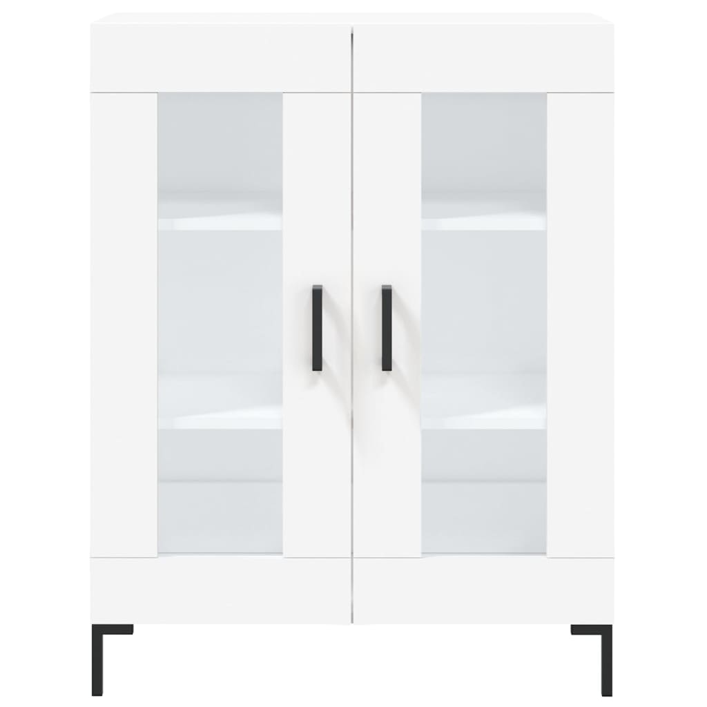 Buffet 69,5x34x90 cm en bois travaillé