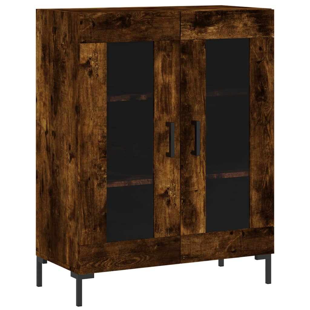 Buffet 69,5x34x90 cm en bois travaillé