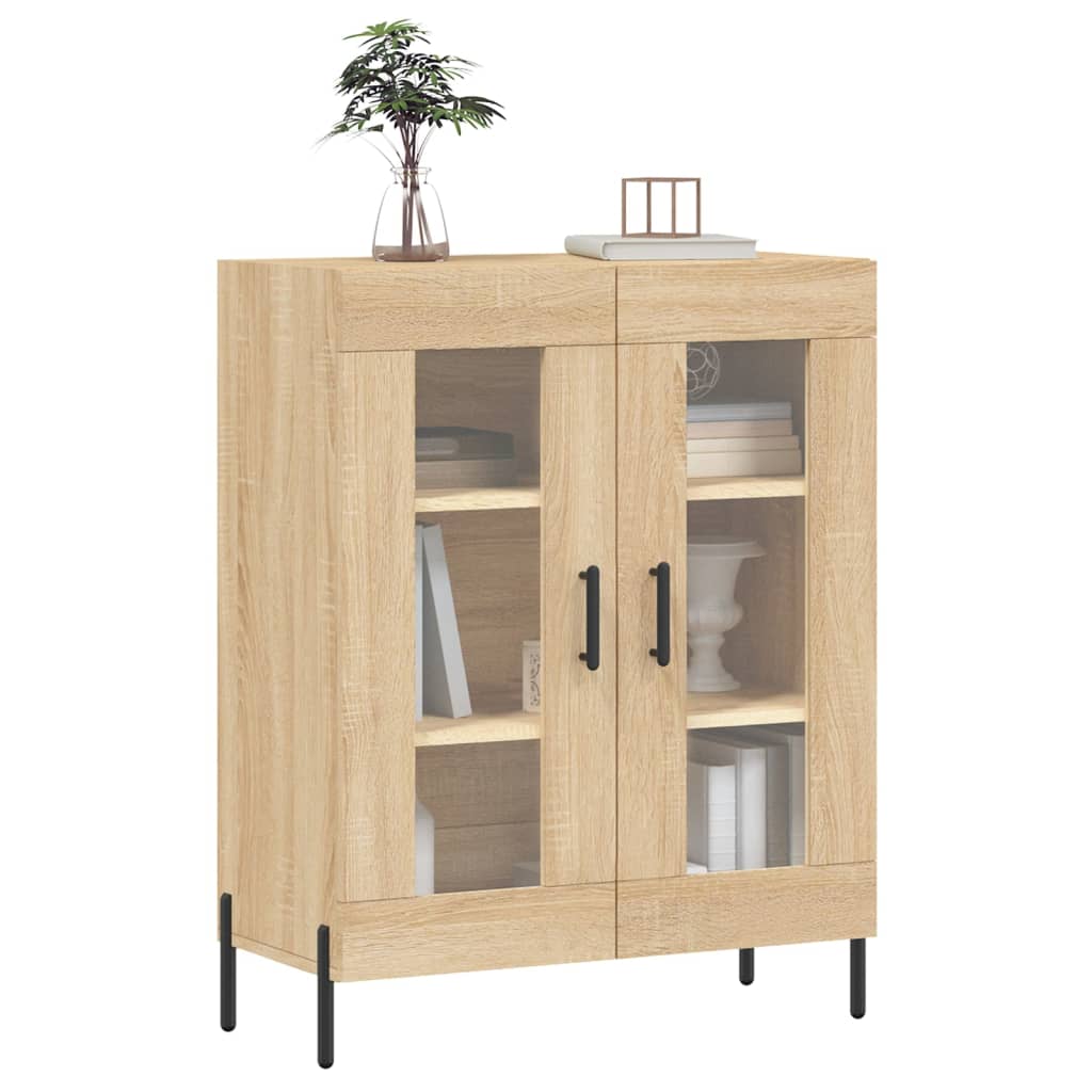 Dressoir 69,5x34x90 cm bewerkt hout