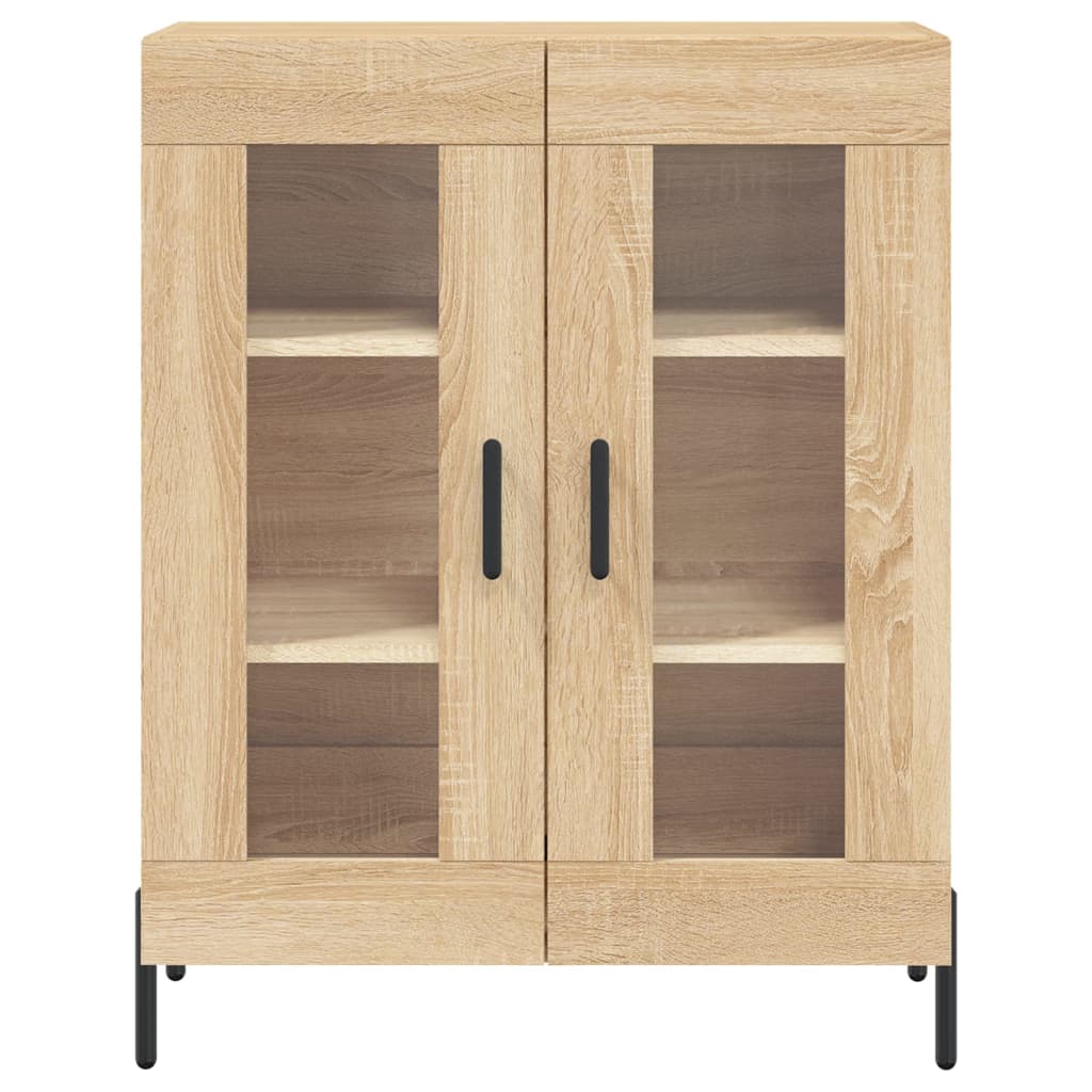 Buffet 69,5x34x90 cm en bois travaillé