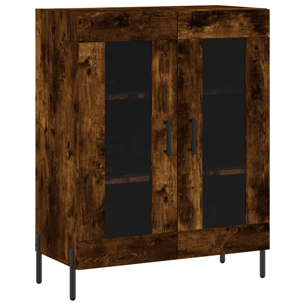 Buffet 69,5x34x90 cm en bois travaillé