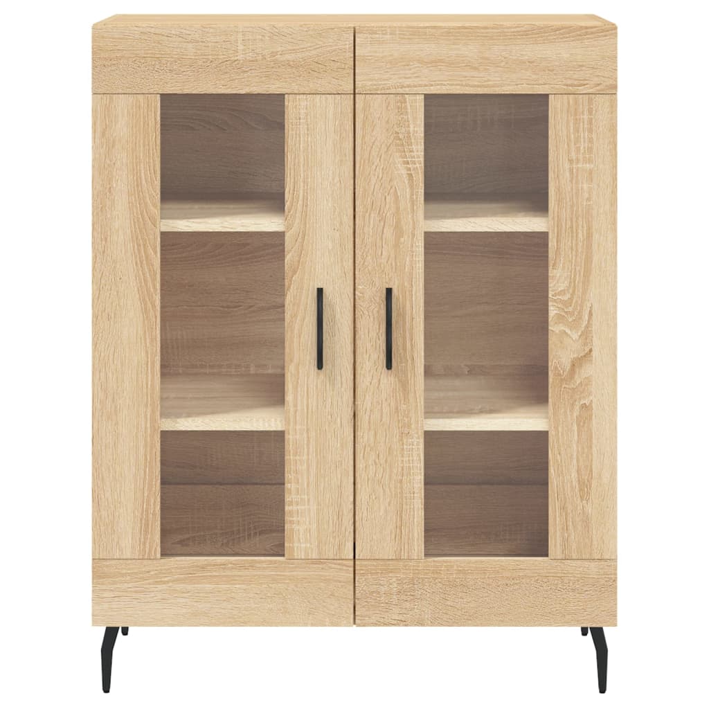 Dressoir 69,5x34x90 cm bewerkt hout