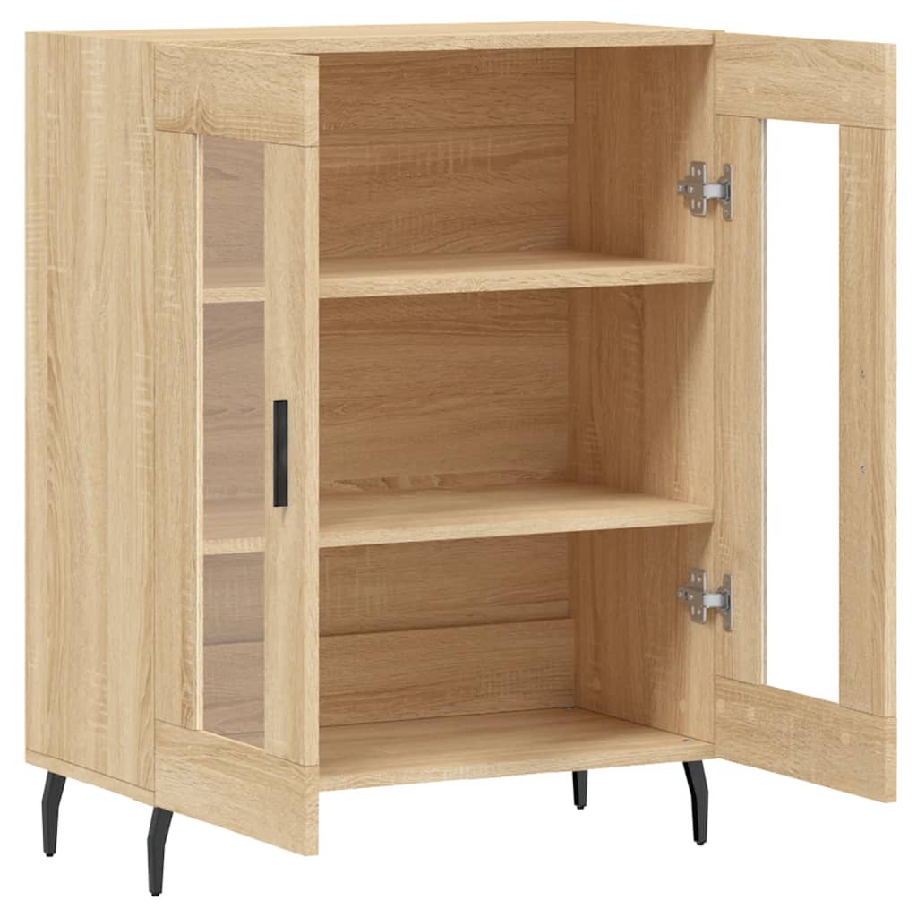 Dressoir 69,5x34x90 cm bewerkt hout