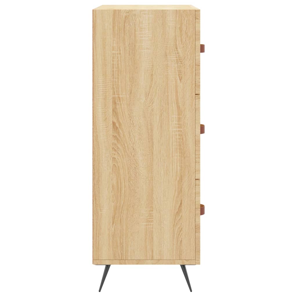 Commode 69,5x34x90 cm en bois travaillé