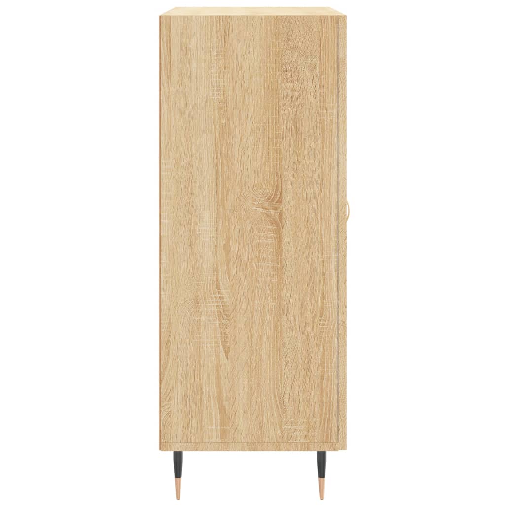 Dressoir 69,5x34x90 cm bewerkt hout