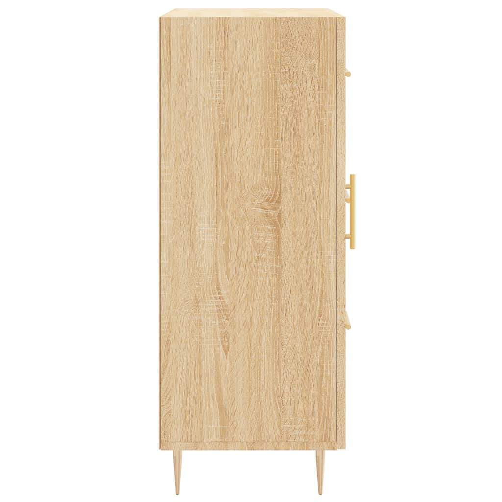 Dressoir 69,5x34x90 cm bewerkt hout