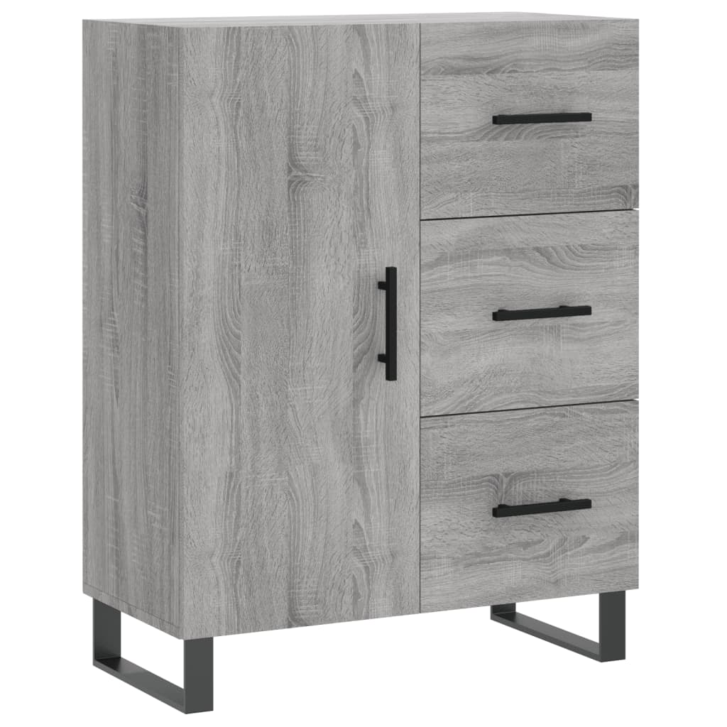 Dressoir 69,5x34x90 cm bewerkt hout