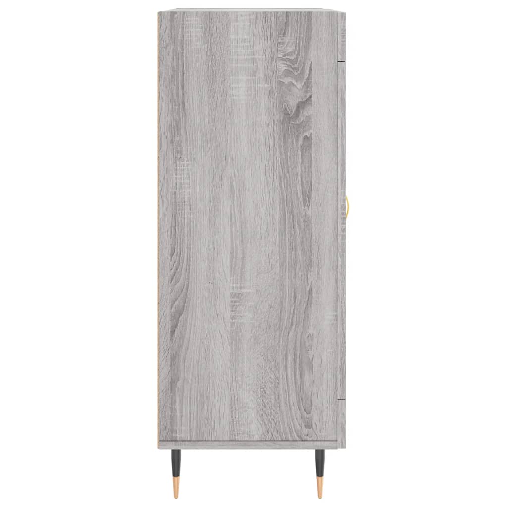 Dressoir 69,5x34x90 cm bewerkt hout eikenkleurig