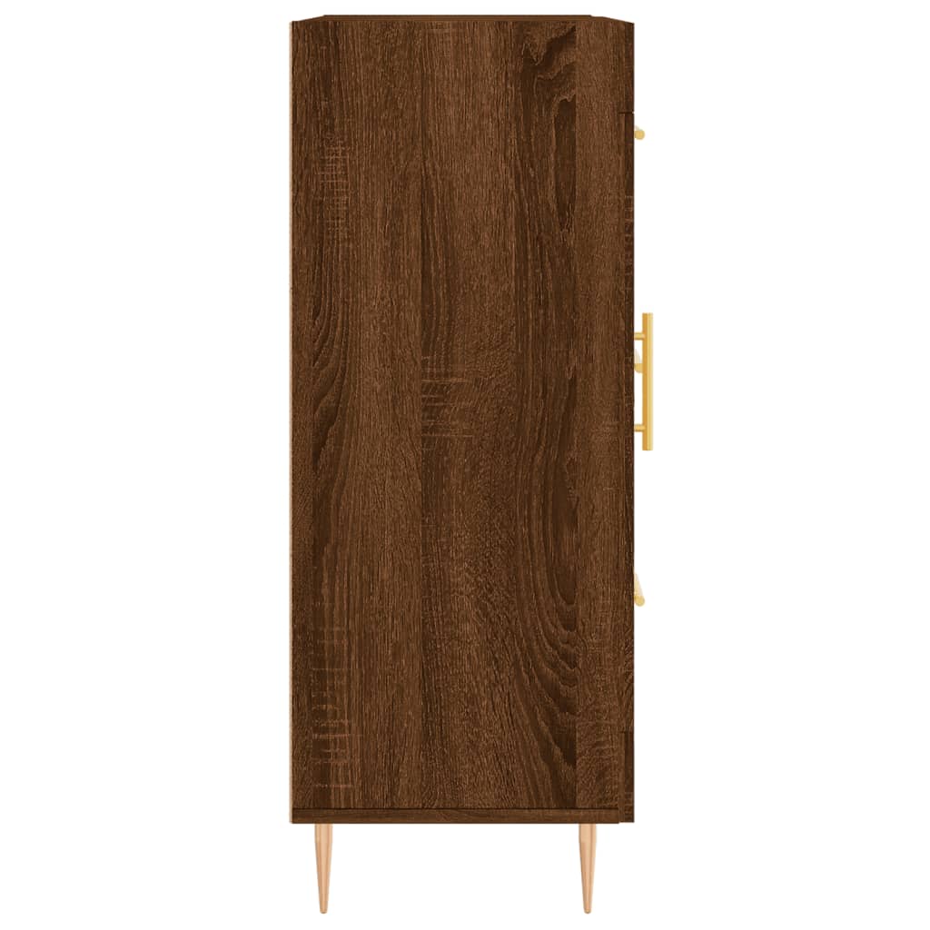 Dressoir 69,5x34x90 cm bewerkt hout