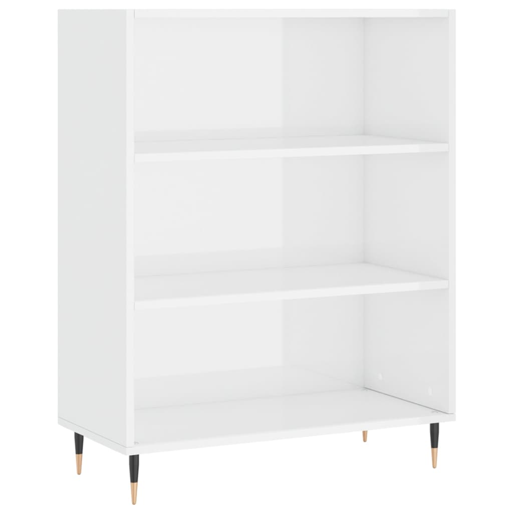 Boekenkast 69,5x32,5x90 cm bewerkt hout