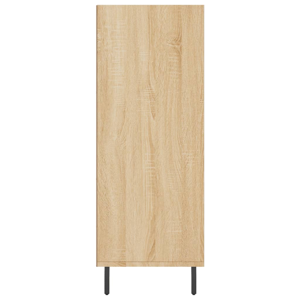 Schappenkast 69,5x32,5x90 cm bewerkt hout