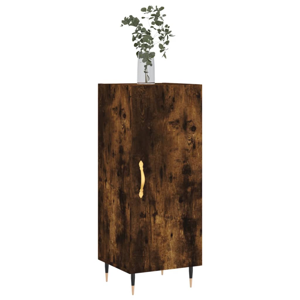 Buffet 34,5x34x90 cm en bois travaillé