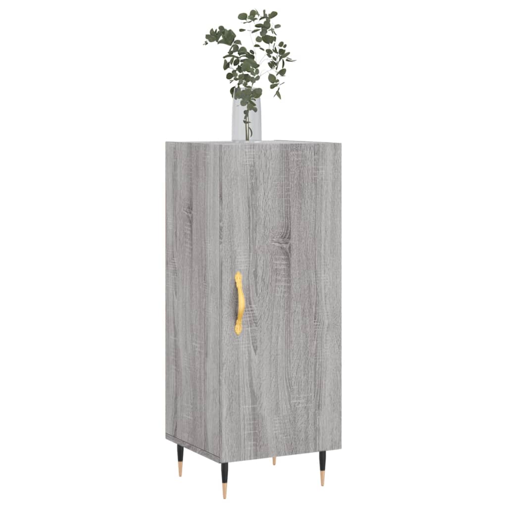 Buffet 34,5x34x90 cm en bois travaillé