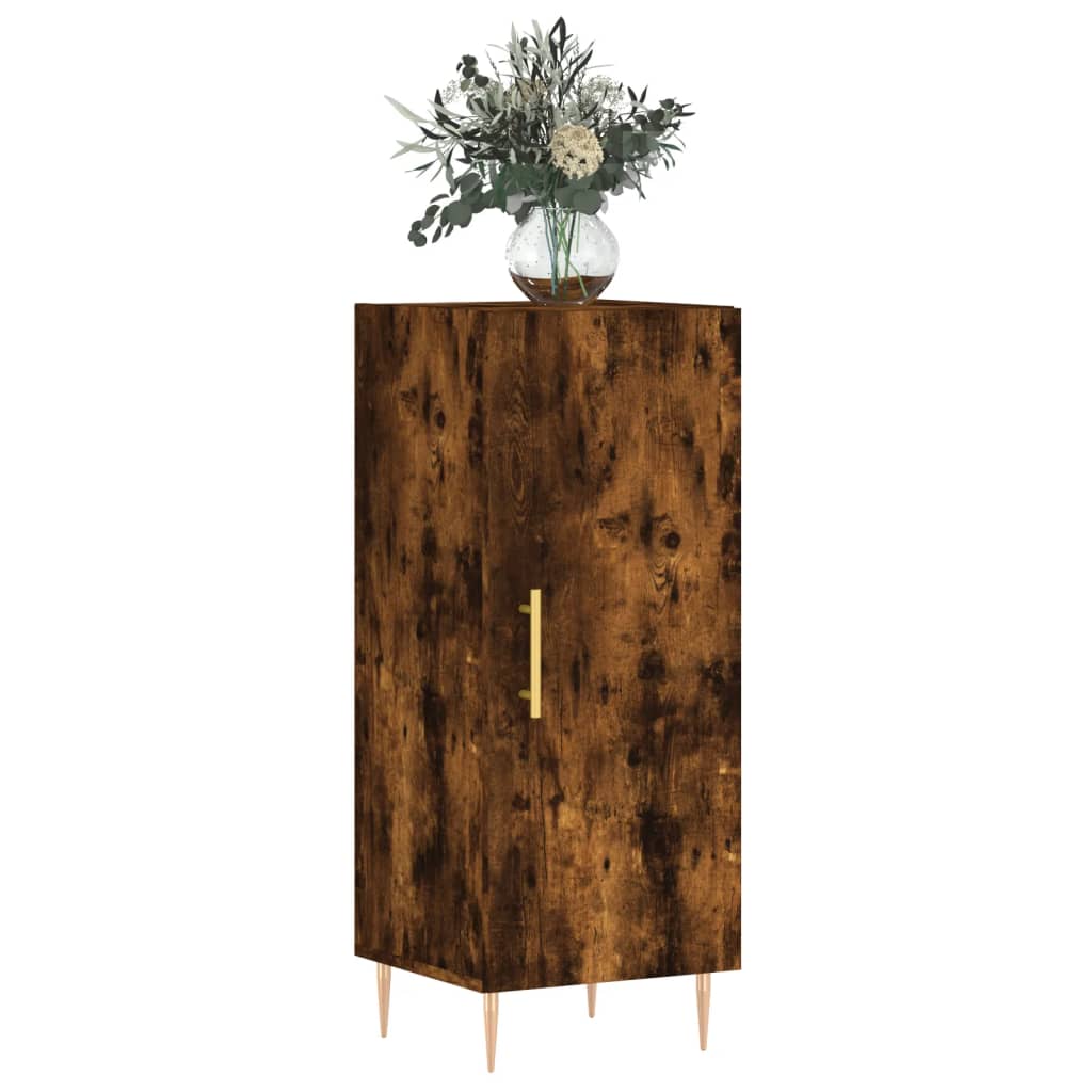 Buffet 34,5x34x90 cm en bois travaillé