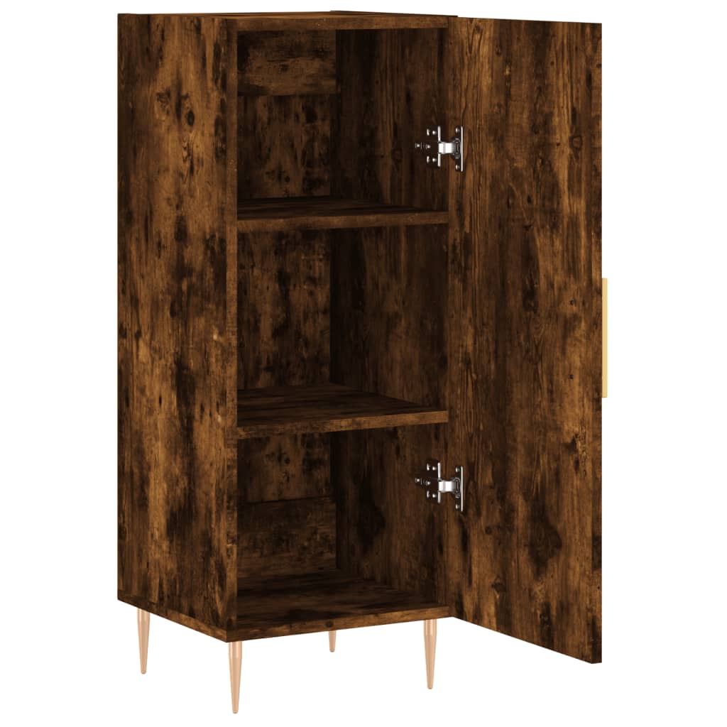 Buffet 34,5x34x90 cm en bois travaillé