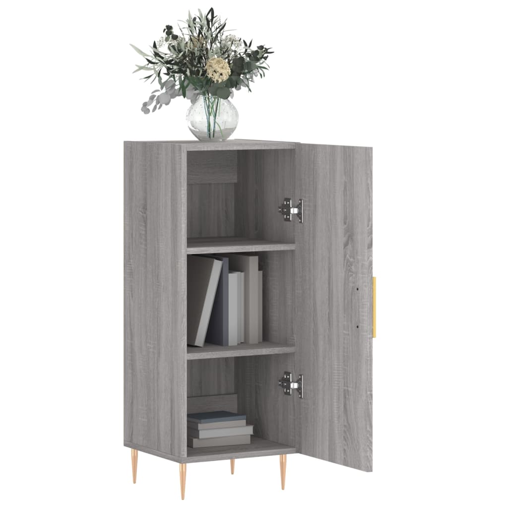 Dressoir 34,5x34x90 cm bewerkt hout