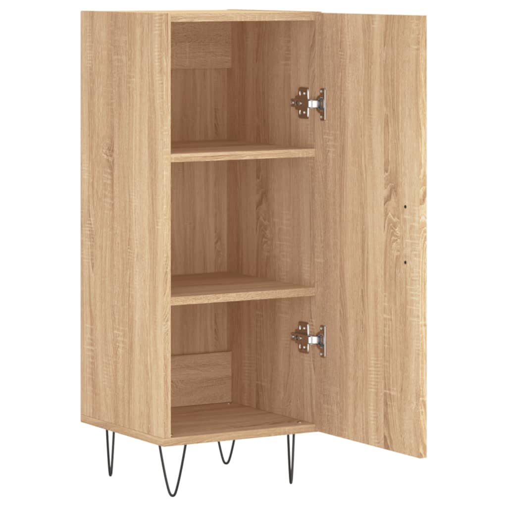 Dressoir 34,5x34x90 cm bewerkt hout