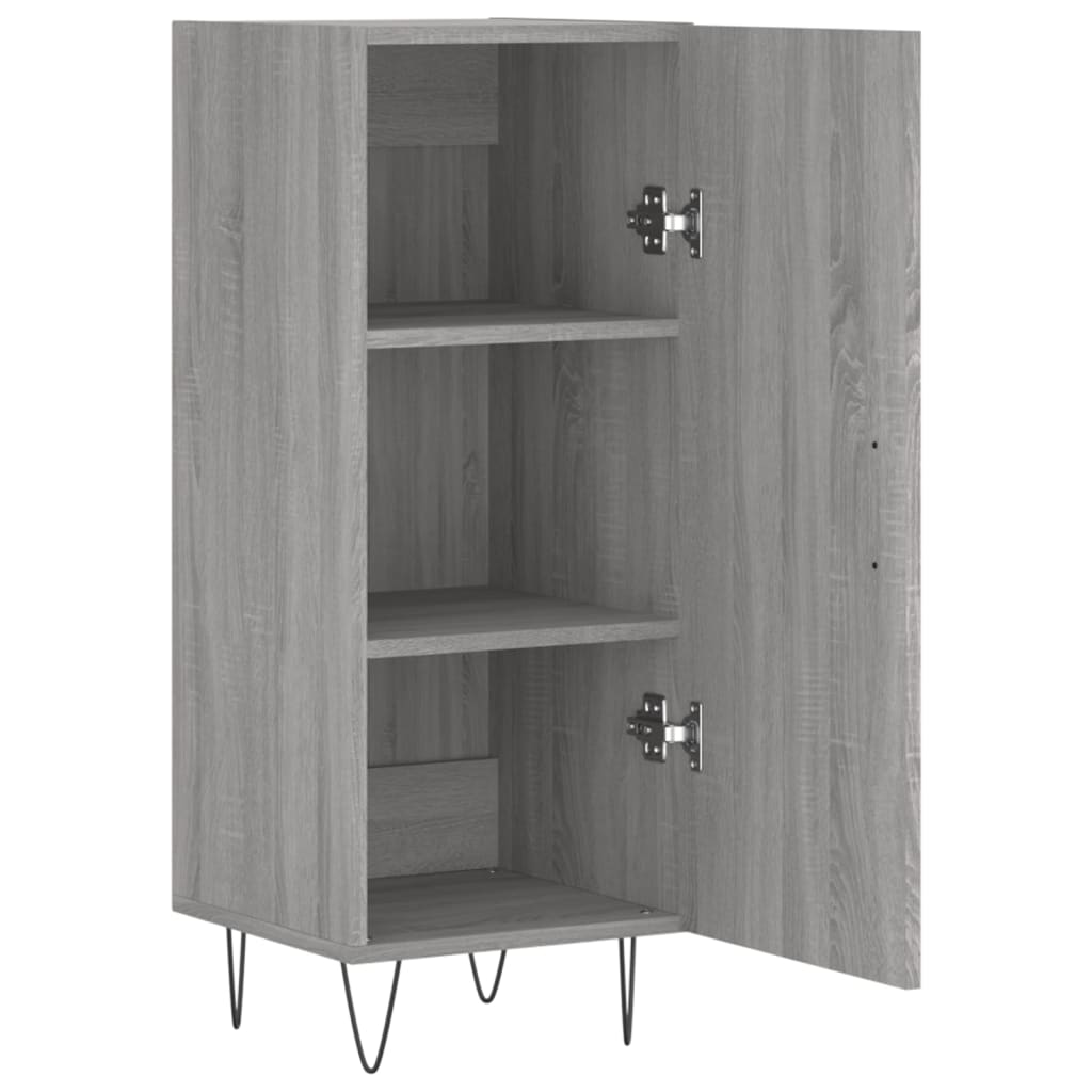 Dressoir 34,5x34x90 cm bewerkt hout