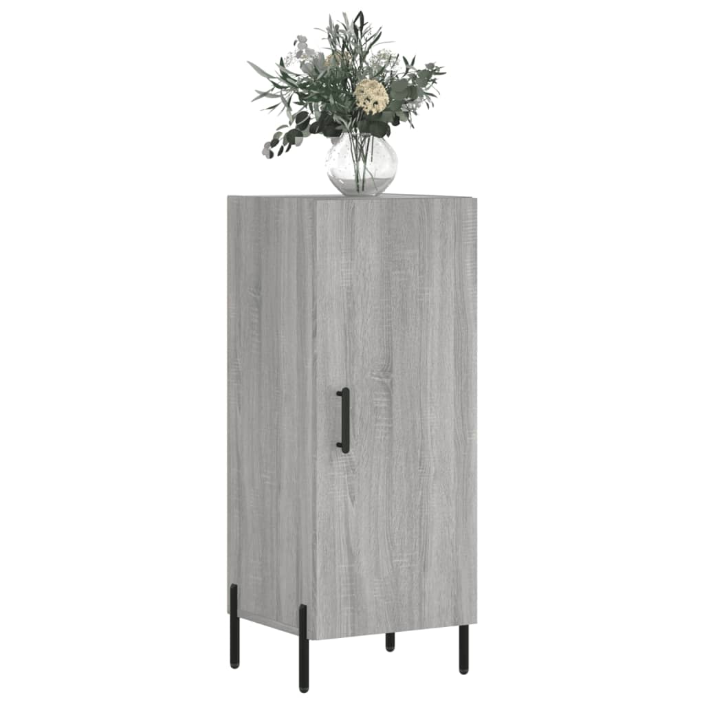 Dressoir 34,5x34x90 cm bewerkt hout eikenkleurig