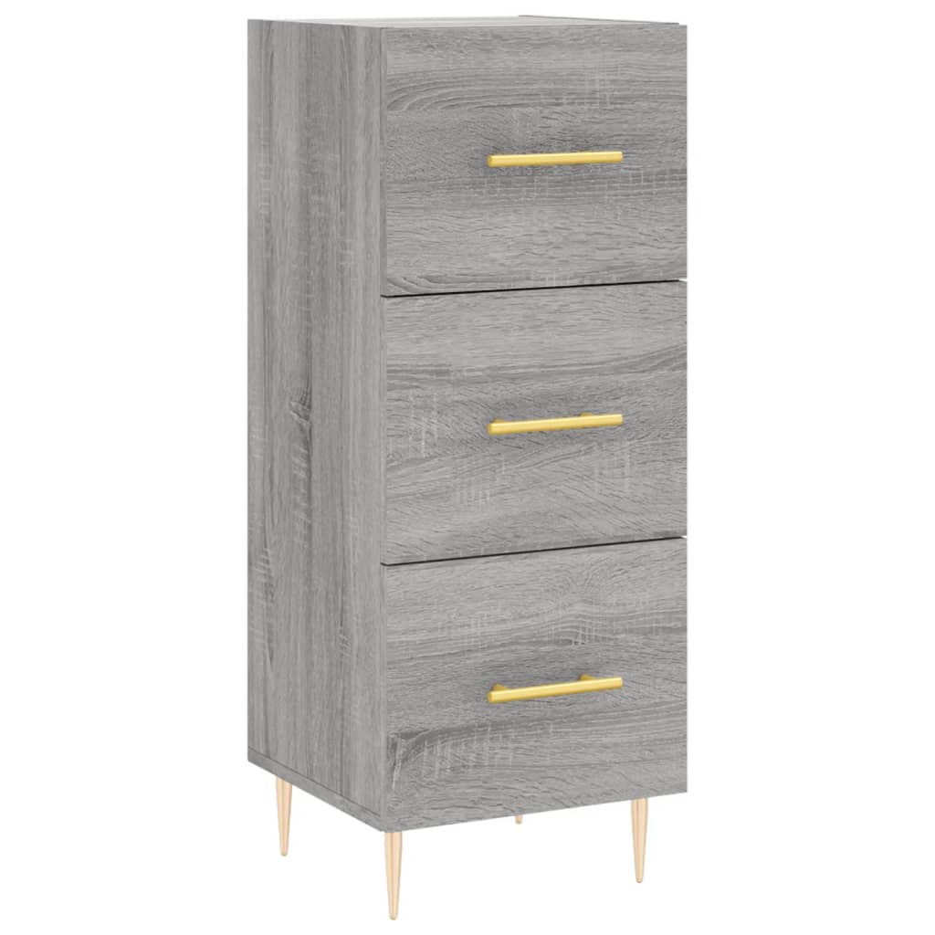 Dressoir 34,5x34x90 cm bewerkt hout