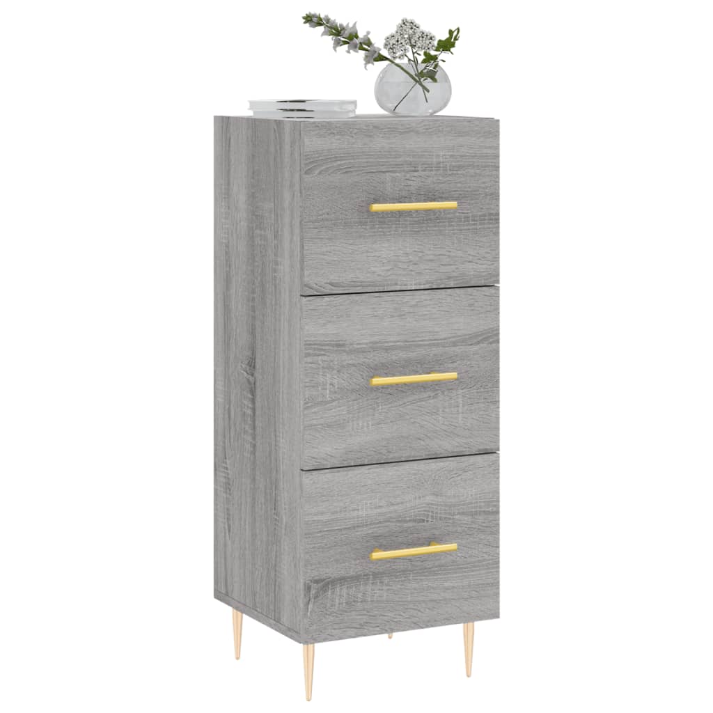 Dressoir 34,5x34x90 cm bewerkt hout