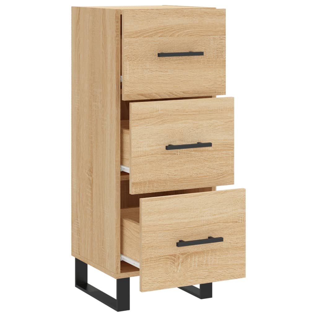 Dressoir 34,5x34x90 cm bewerkt hout