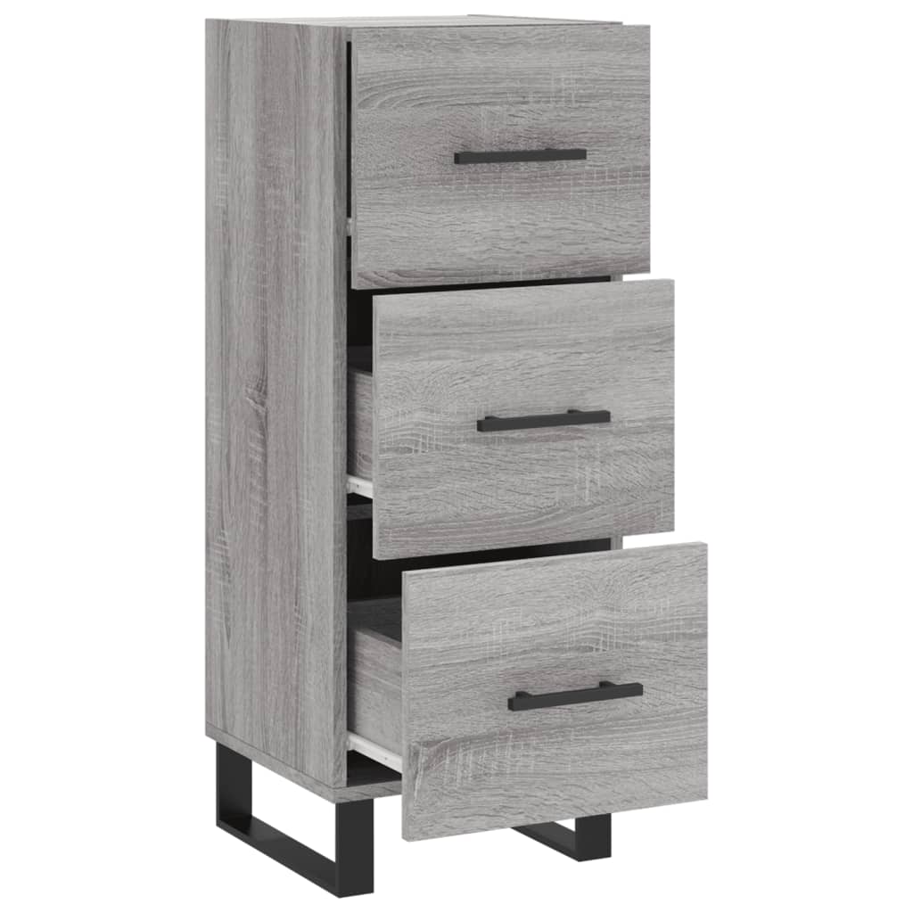 Dressoir 34,5x34x90 cm bewerkt hout