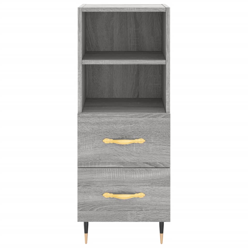 Dressoir 34,5x34x90 cm bewerkt hout