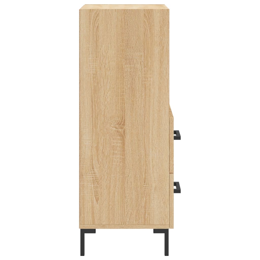 Dressoir 34,5x34x90 cm bewerkt hout