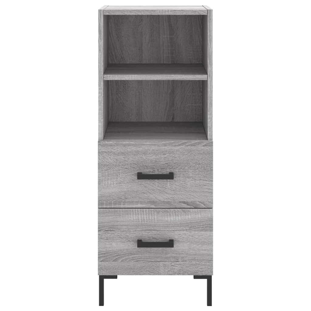 Dressoir 34,5x34x90 cm bewerkt hout