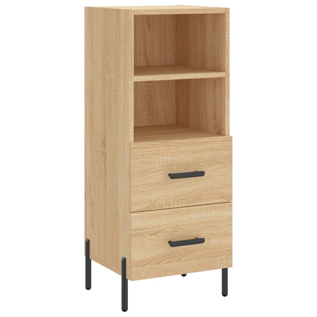 Dressoir 34,5x34x90 cm bewerkt hout