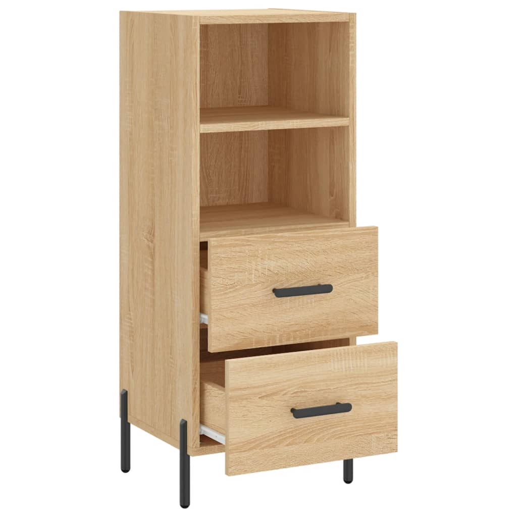 Dressoir 34,5x34x90 cm bewerkt hout