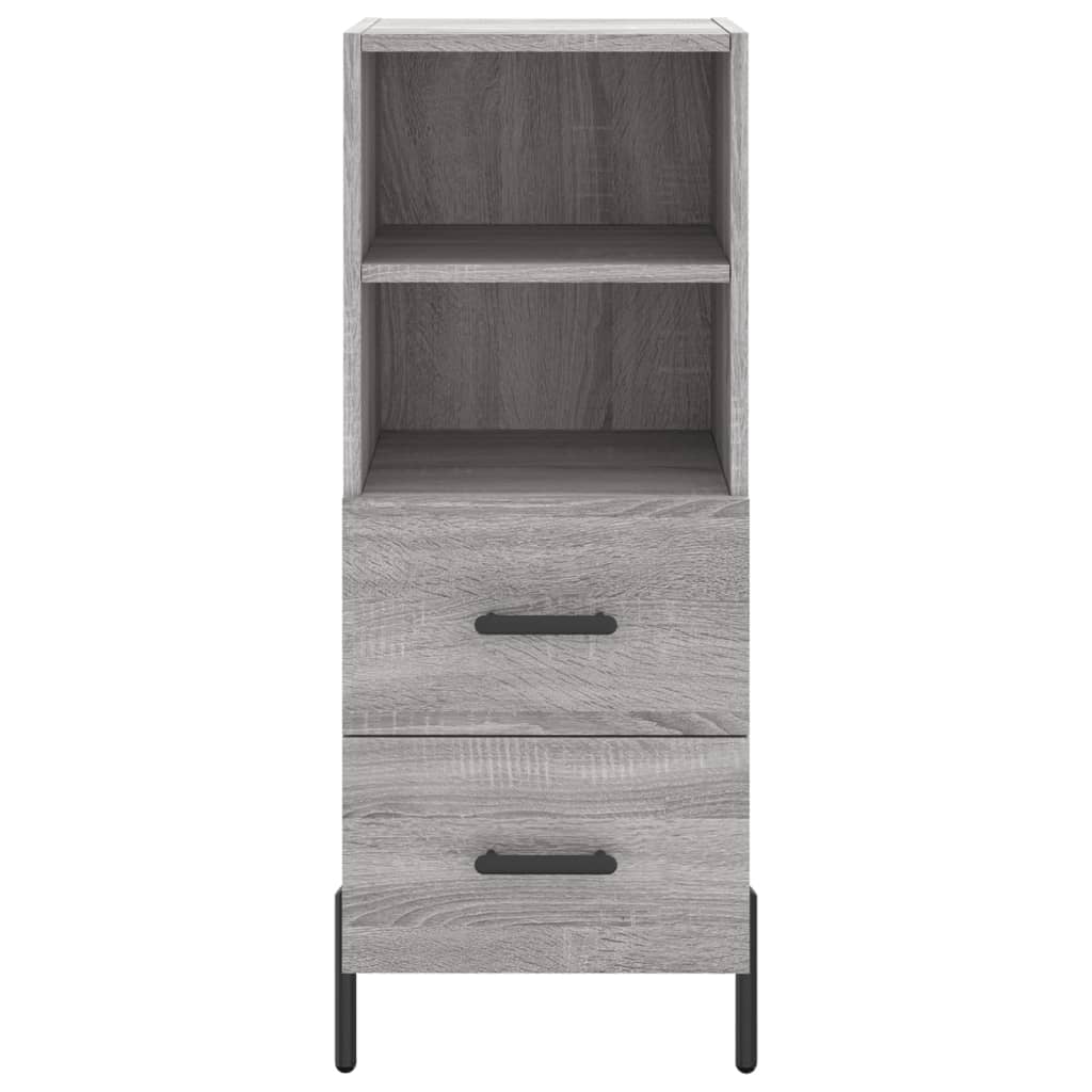 Dressoir 34,5x34x90 cm bewerkt hout