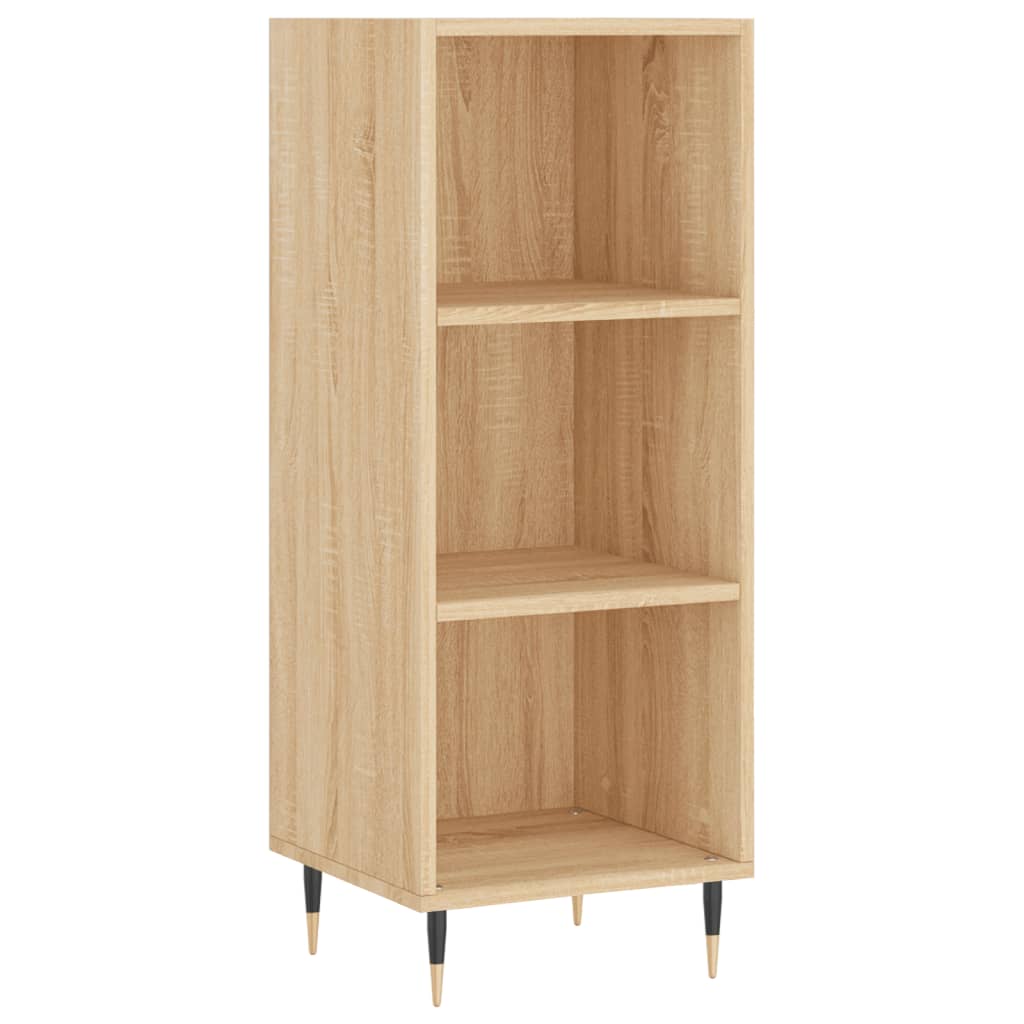 Dressoir 34,5x32,5x90 cm bewerkt hout