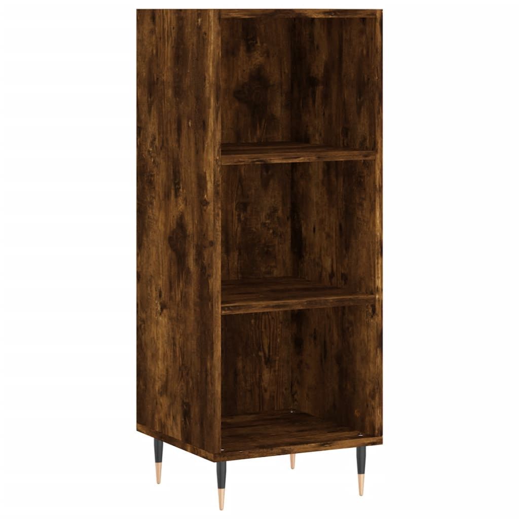 Buffet 34,5x32,5x90 cm en bois travaillé