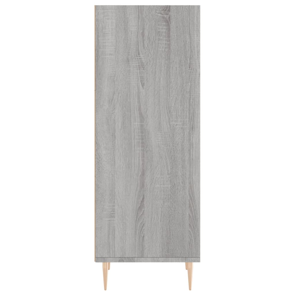 Dressoir 34,5x32,5x90 cm bewerkt hout