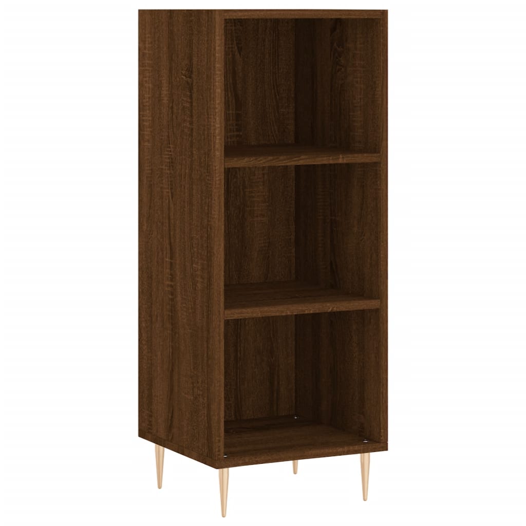 Buffet 34,5x32,5x90 cm en bois travaillé