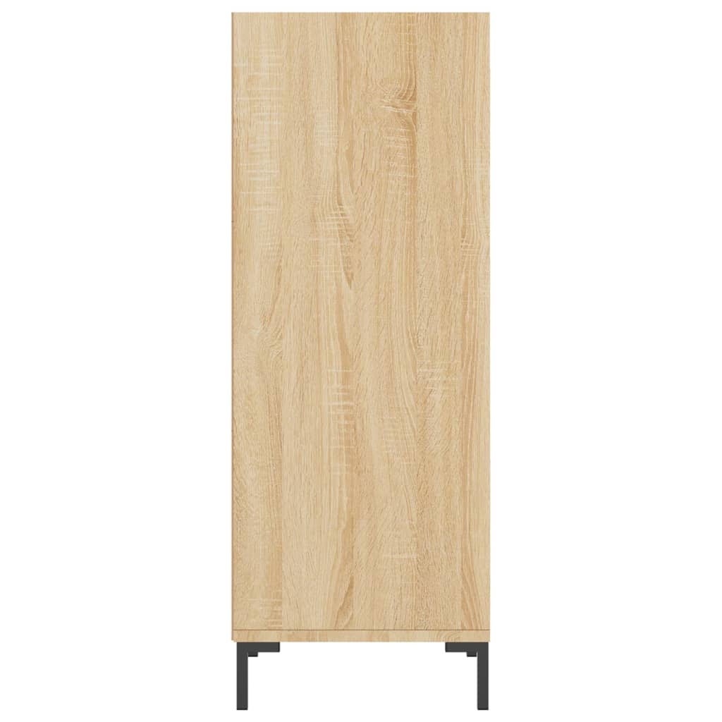 Buffet 34,5x32,5x90 cm en bois travaillé