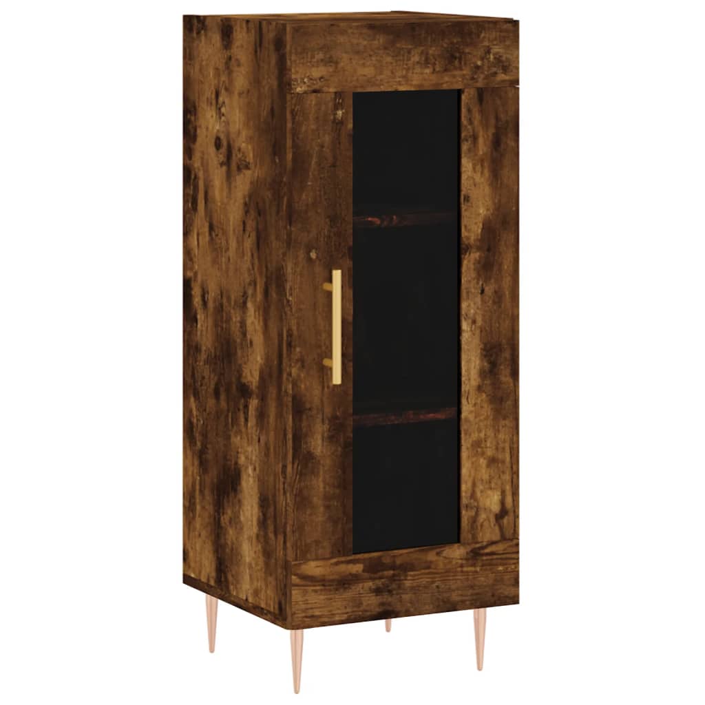 Buffet 34,5x34x90 cm en bois travaillé