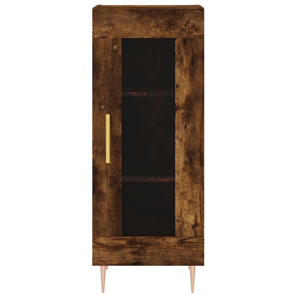 Buffet 34,5x34x90 cm en bois travaillé