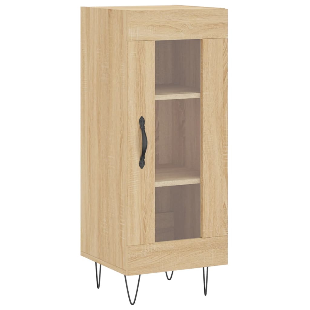 Dressoir 34,5x34x90 cm bewerkt hout