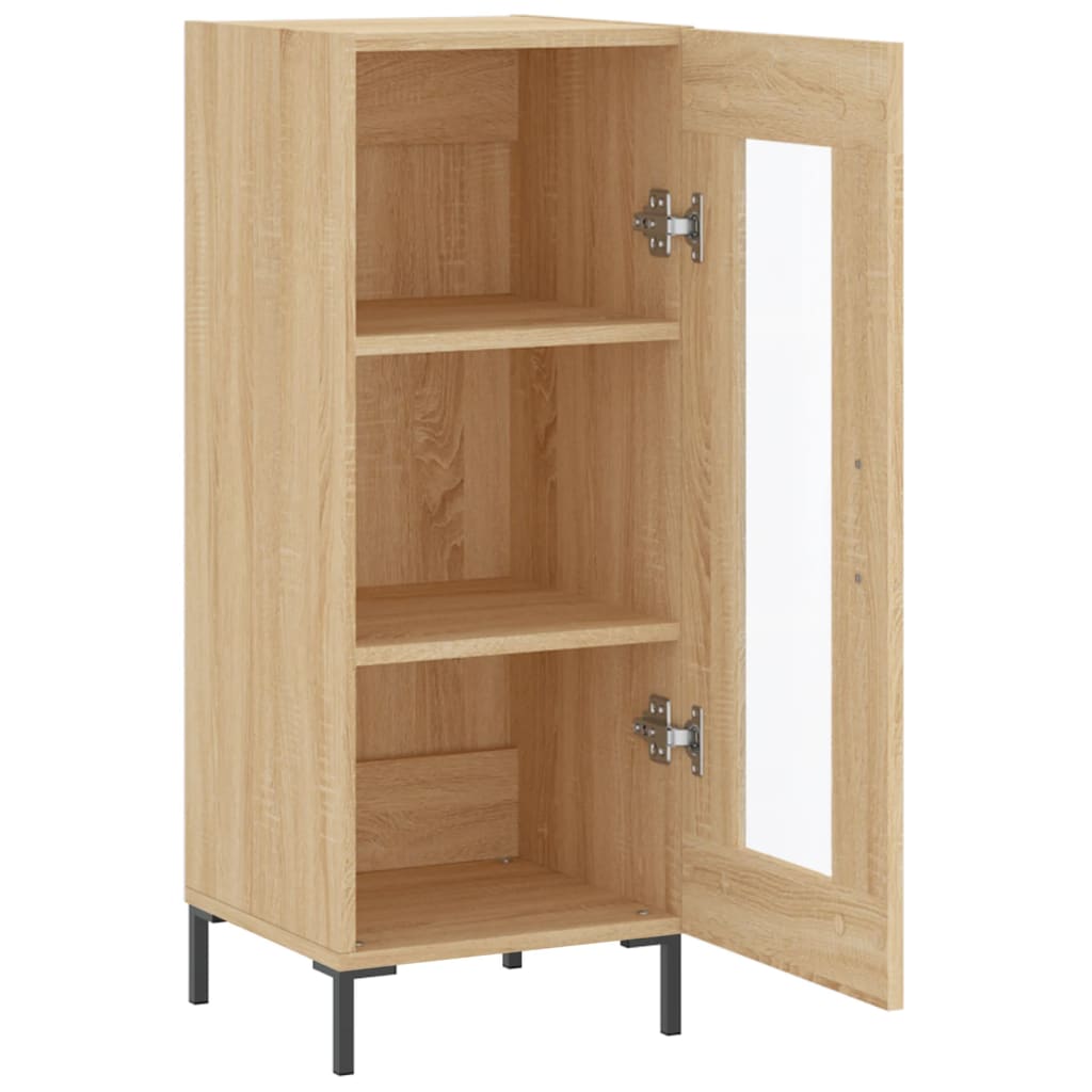 Dressoir 34,5x34x90 cm bewerkt hout