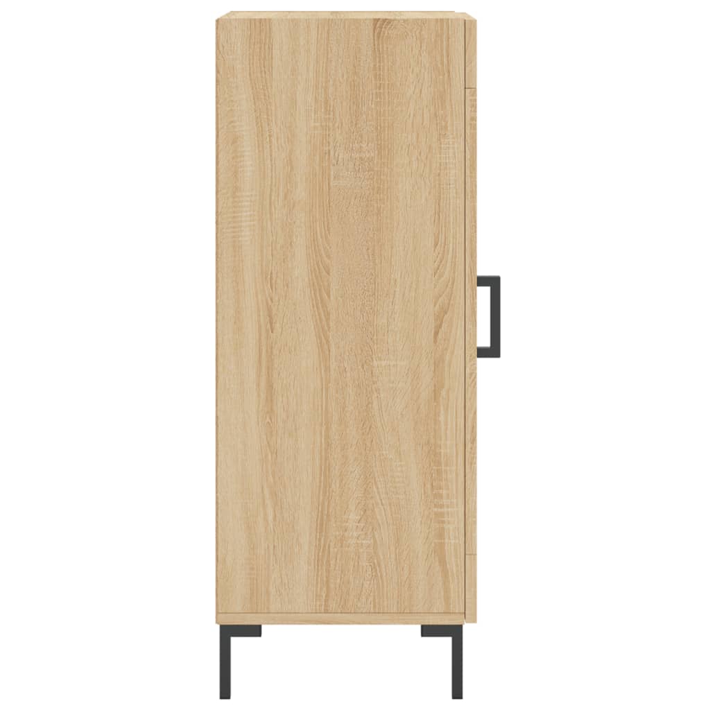 Buffet 34,5x34x90 cm en bois travaillé