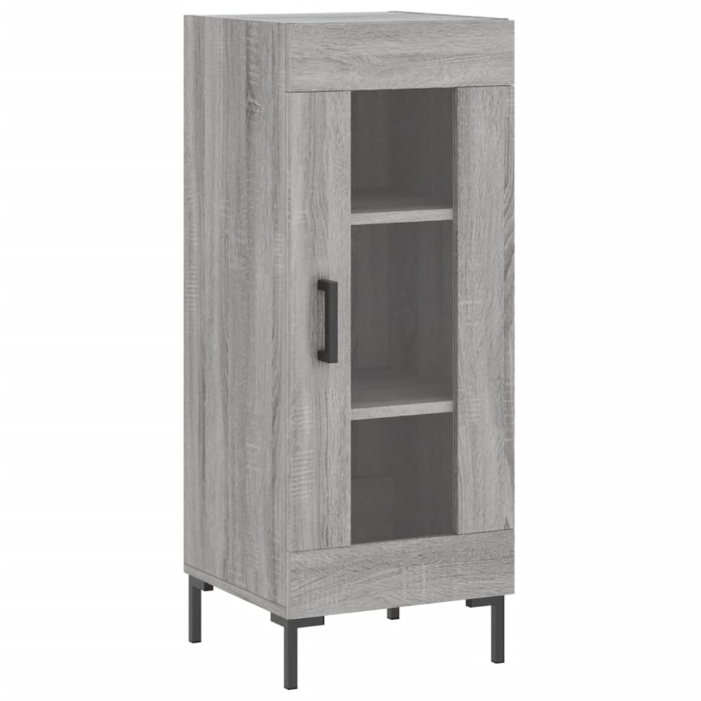 Buffet 34,5x34x90 cm en bois travaillé