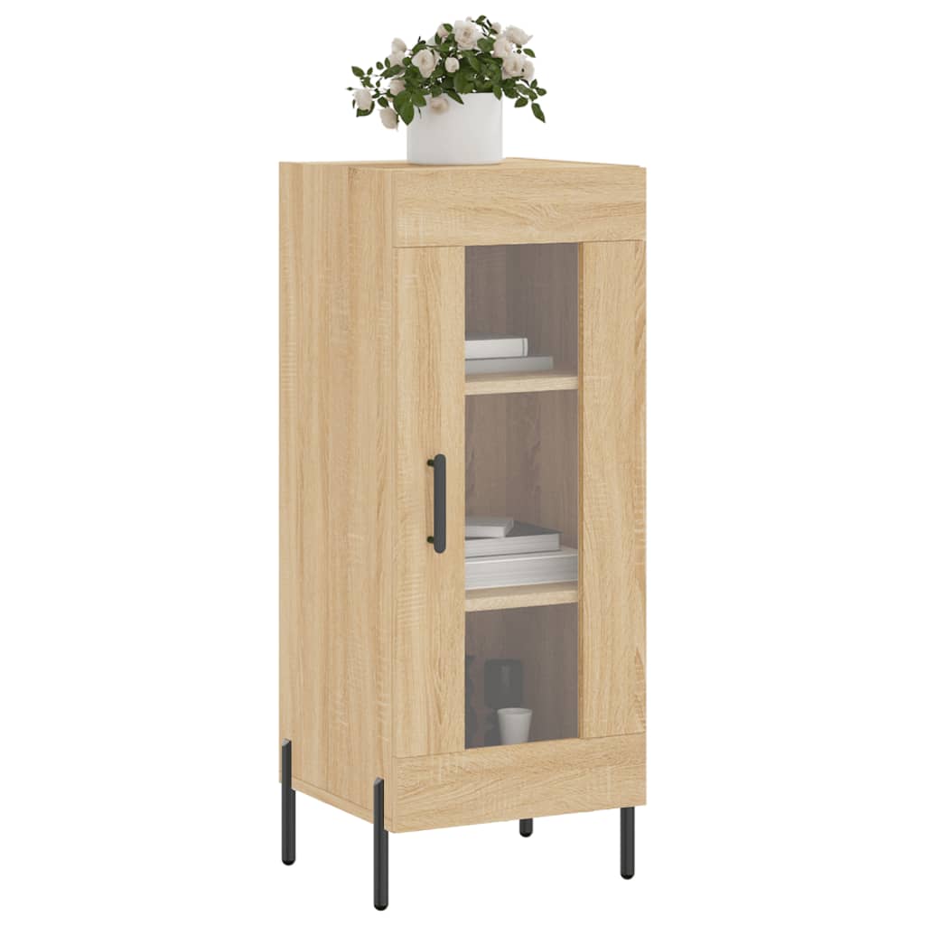 Dressoir 34,5x34x90 cm bewerkt hout