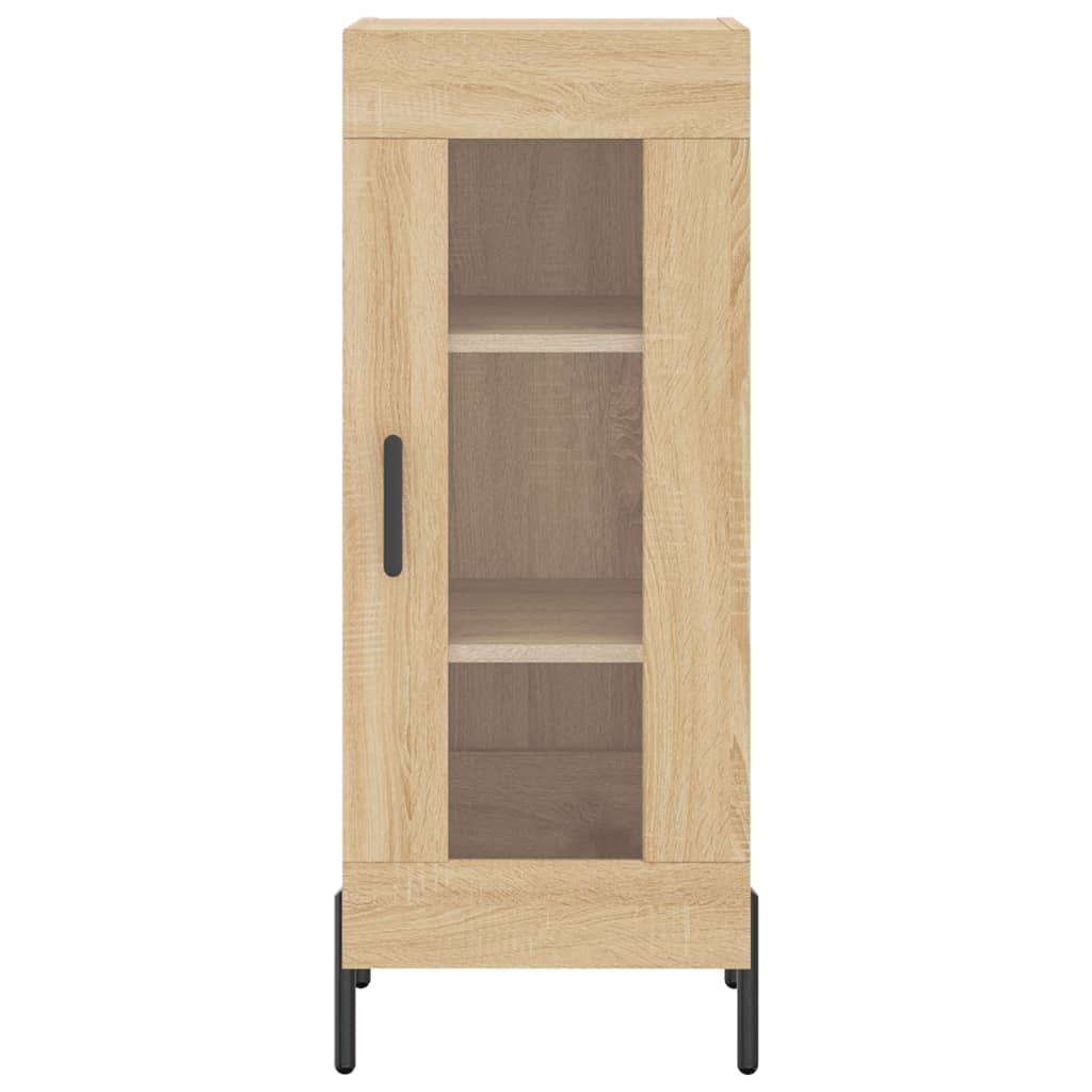 Buffet 34,5x34x90 cm en bois travaillé