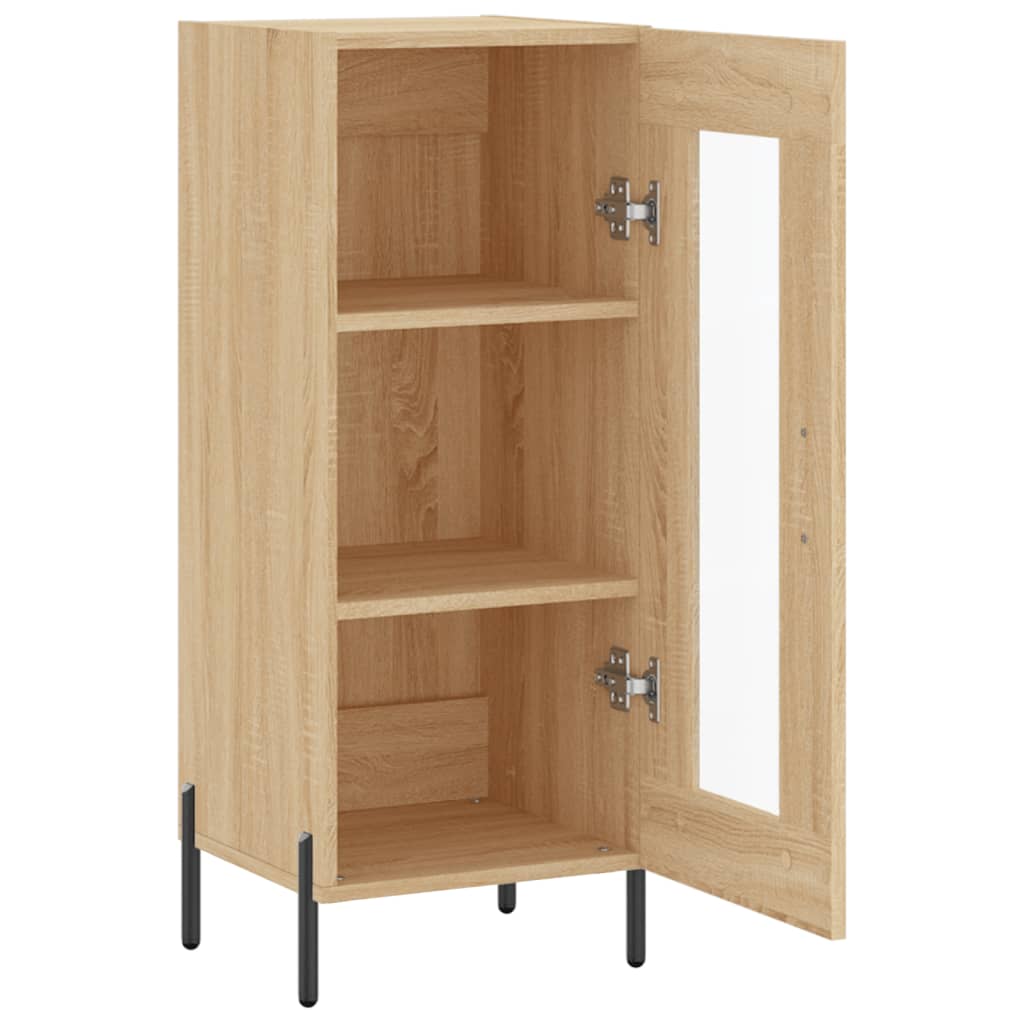 Dressoir 34,5x34x90 cm bewerkt hout