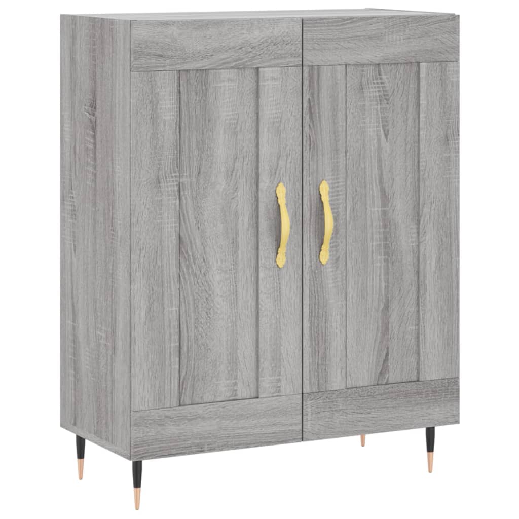 Dressoir 69,5x34x90 cm bewerkt hout eikenkleurig